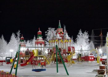 Детский городок КСИЛ в г. Покачи