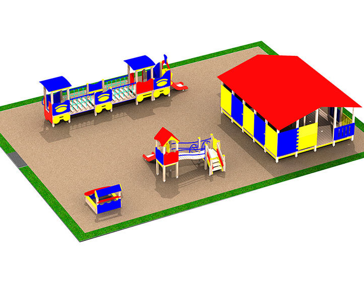 Игровая площадка для дворов и детских садов
